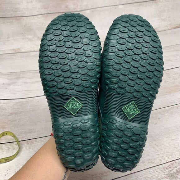 Muck Boot Women's Muckster 2 Low Rain Boot Size 6 Slip On Green - Picture 14 of 14
